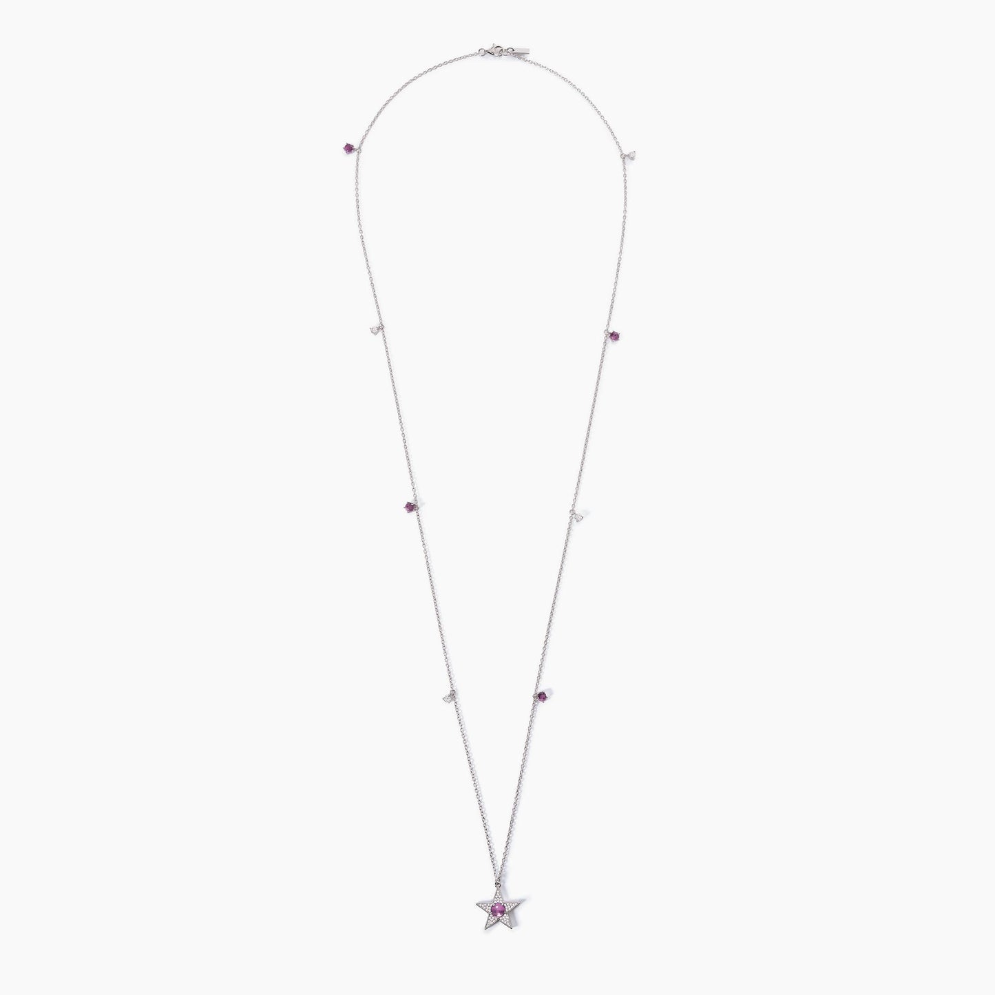 Collana con stella e tormalina sintetica STARLET MABINA 553513