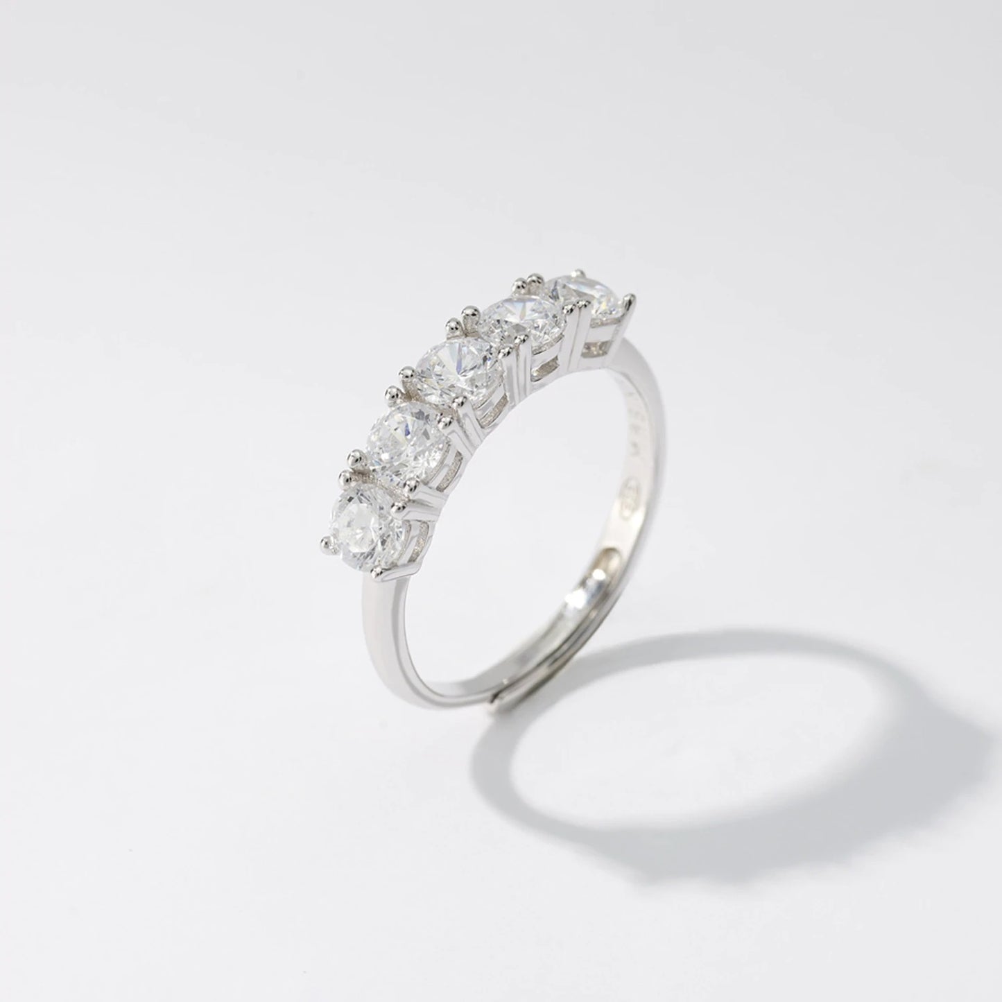 ANELLO RIVIERA CINQUE PIETRE MABINA 523174 - Punto Gioielli