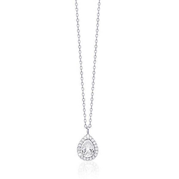 COLLANA CON ZIRCONI GOCCIA 553179 MABINA - Punto Gioielli