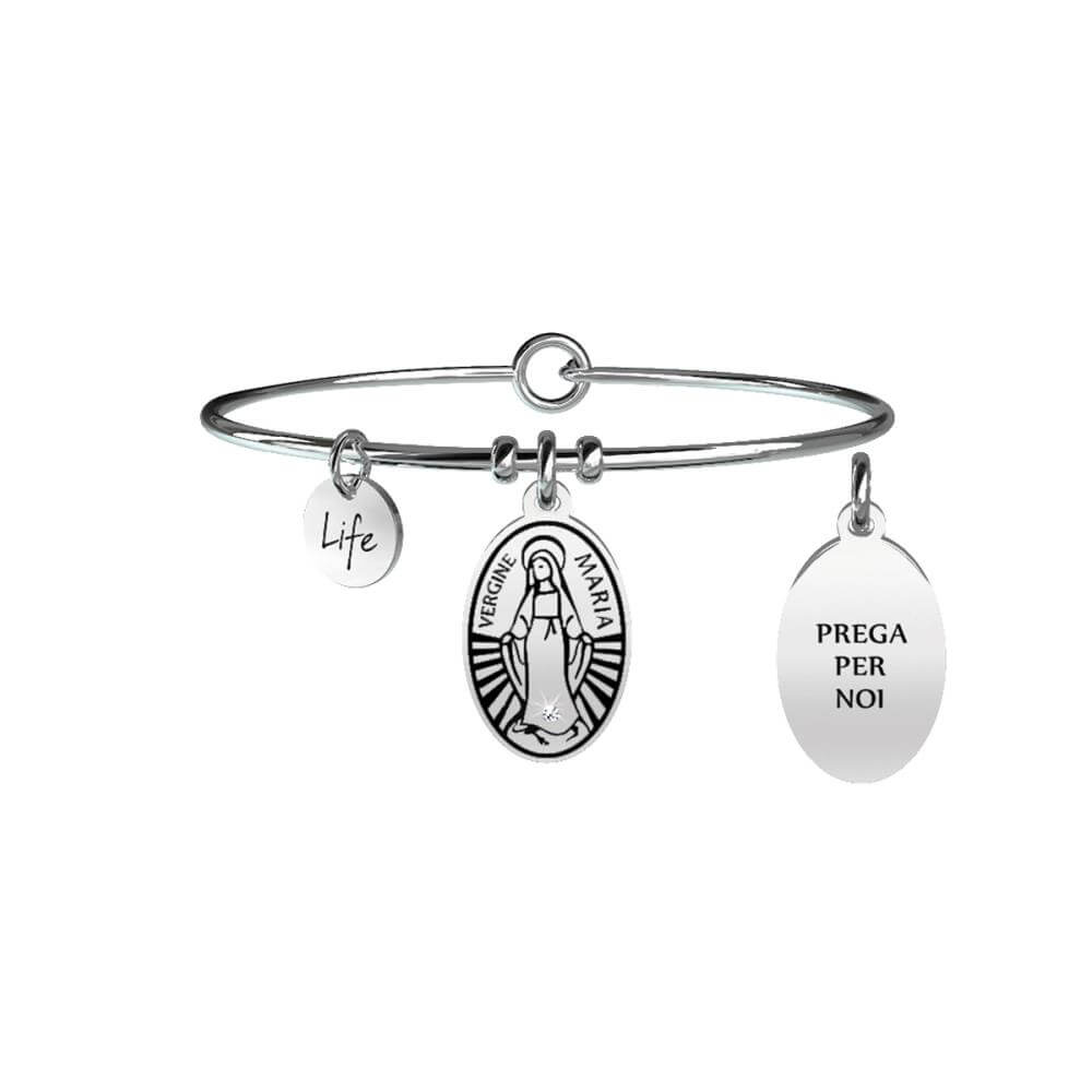 Light Gray Bracciale Kidult da donna Maria Vergine | Protezione