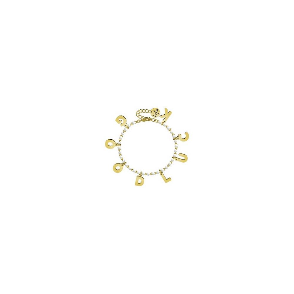 Beige Bracciale Kidult da donna GOOD LUCK