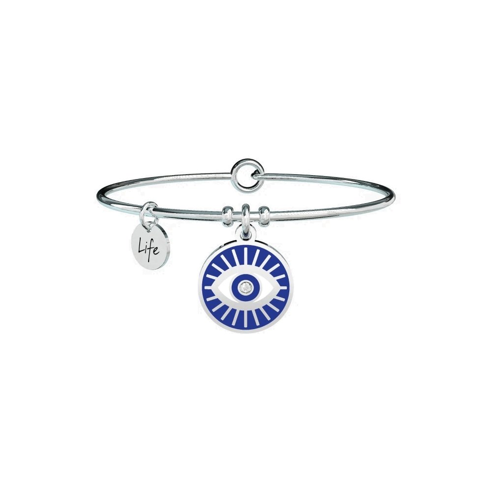 Light Gray Bracciale Kidult in Acciaio Occhio | Protezione 731622