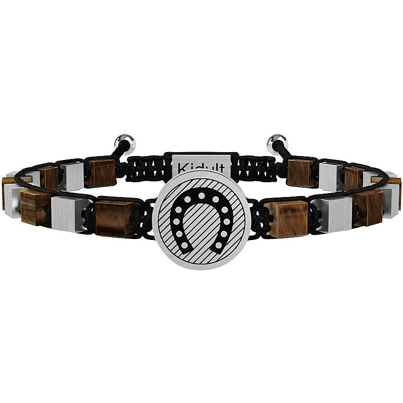 Black Bracciale Kidult Uomo FERRO DI CAVALLO | FORTUNA 731912