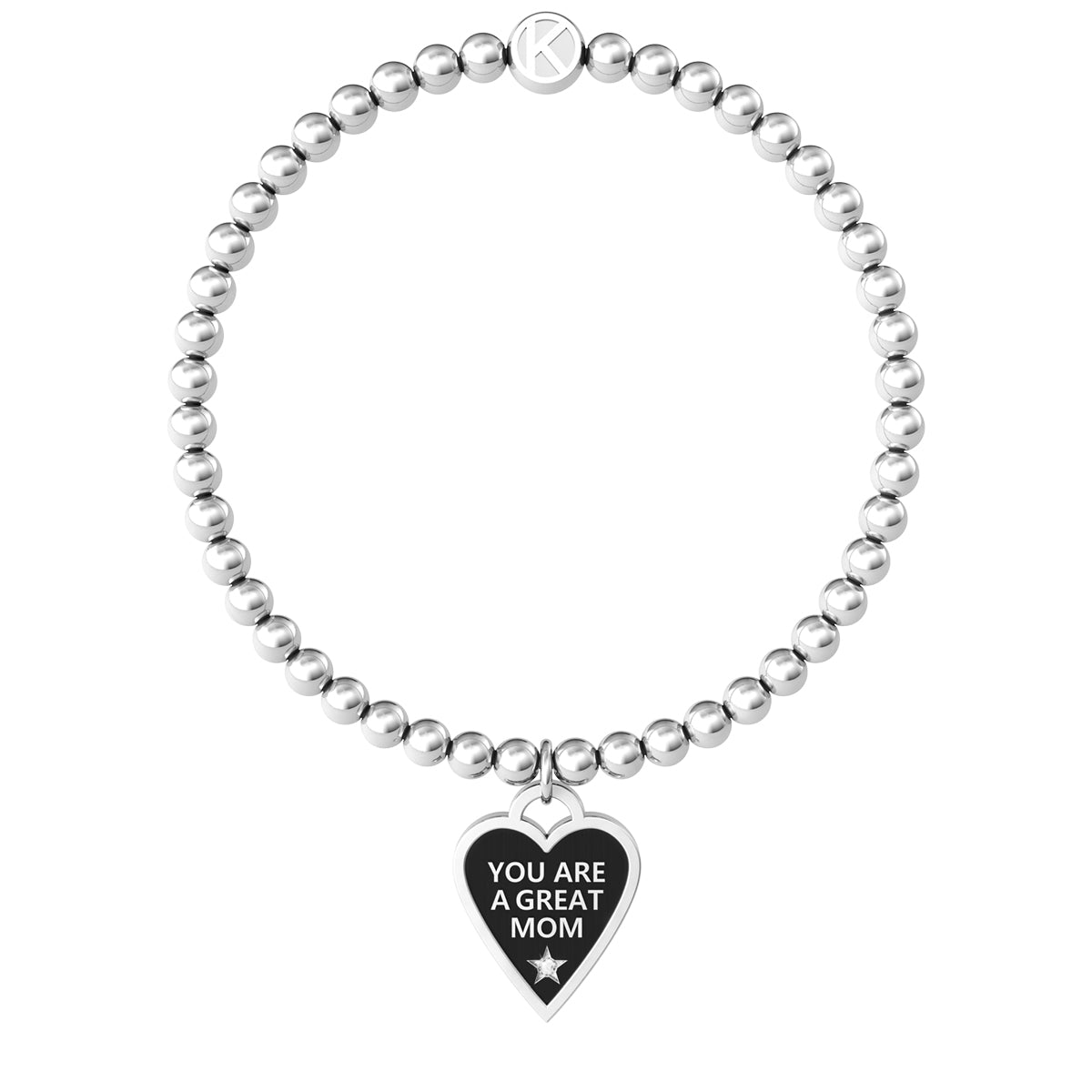 Light Gray BRACCIALE KIDULT CUORE | GREAT MOM 731935