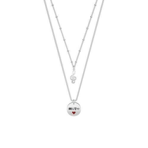 Light Gray Collana da donna Kidult Free Time Music 751116