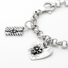 White Smoke Charms Giovanni Raspini |  IL FIORE NEL CUORE 8744