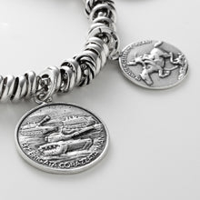 Light Gray Charms Giovanni Raspini | MEDAGLIA ARTIGLIERIA 6902