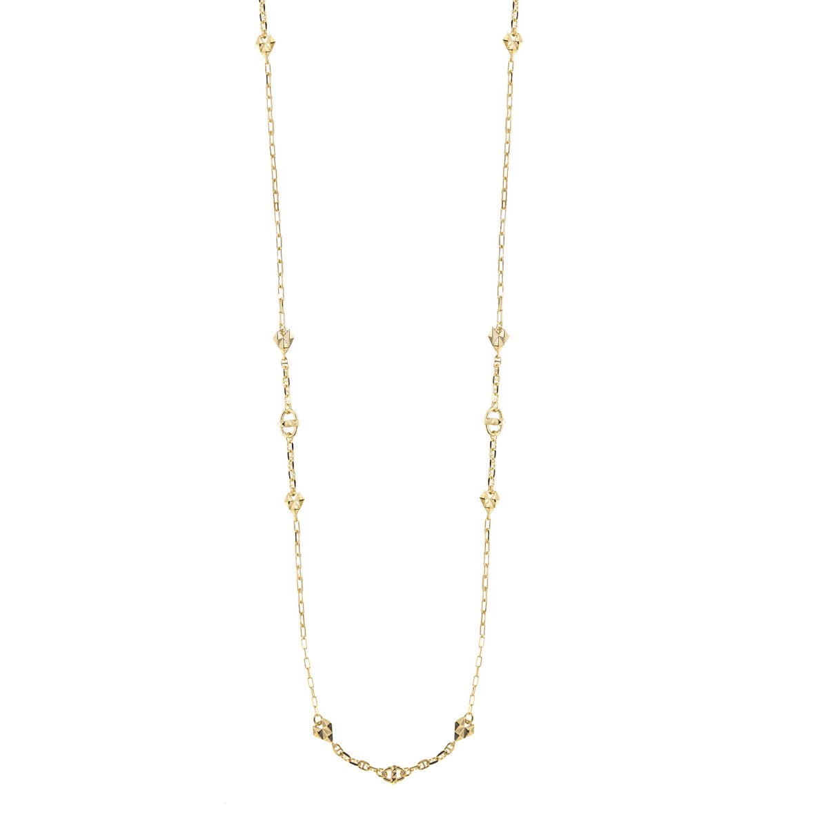 Beige COLLANA MAGLIA MARINA E CUORE MATTO RUE DES MILLE