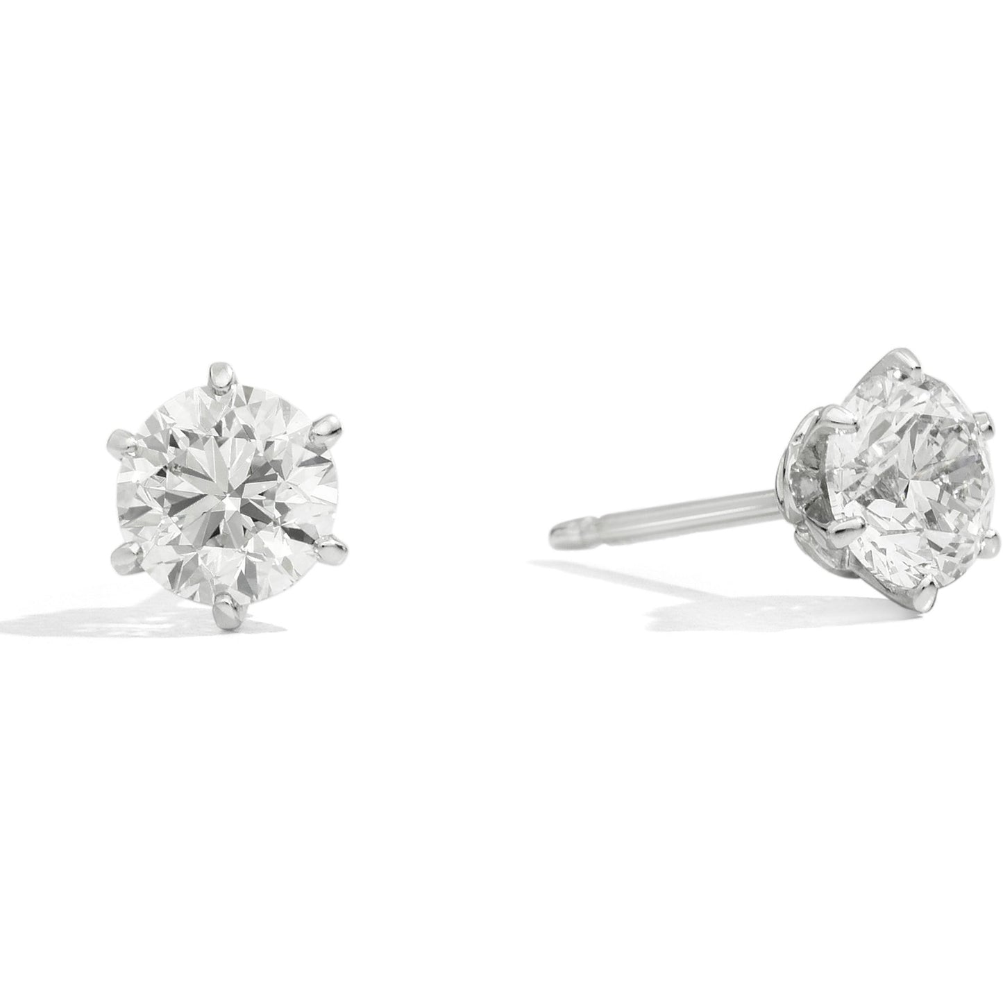 Orecchini puntoluce Recarlo anniversary in oro bianco e diamanti E01PX014/053