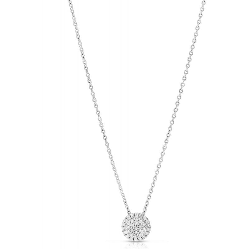 Light Gray GIROCOLLO IN ORO BIANCO E DIAMANTI GIORGIO VISCONTI GBX37943