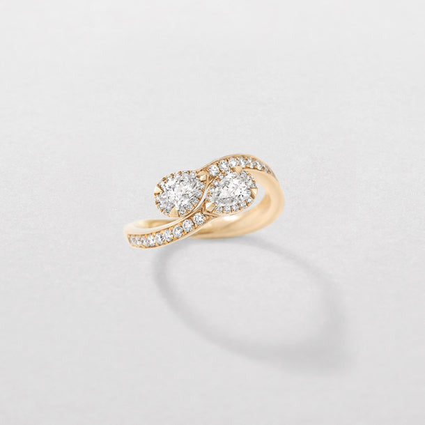 Lavender ANELLO BILOGY IN ORO ROSA , BRILLANTI GIORGIO VISCONTI AR16980