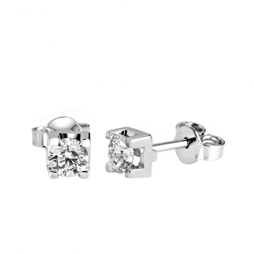 Orecchini in oro bianco e diamanti Giorgio Visconti BB37510G