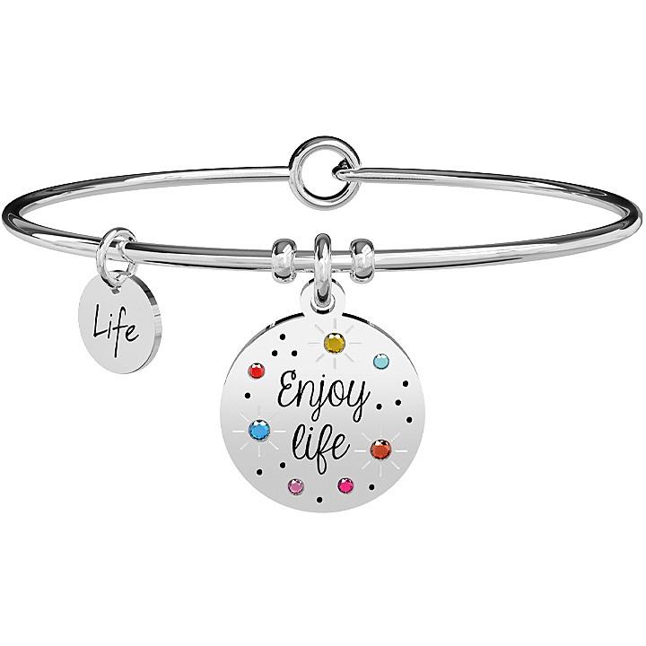 Light Gray Bracciale Kidult donna Philosopy -ENJOY LIFE 731865