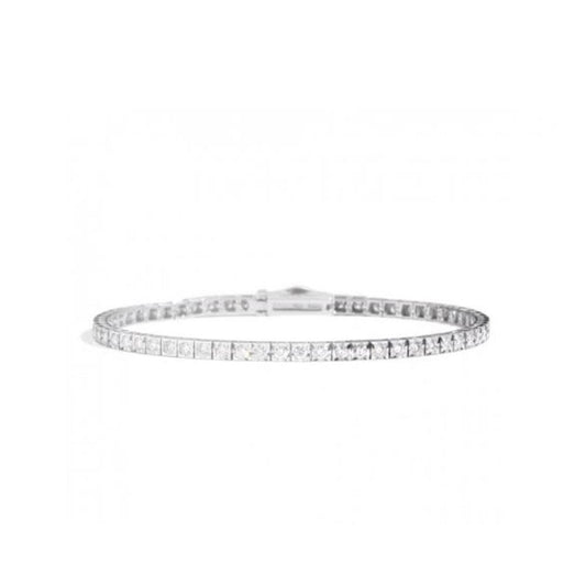 Light Gray BRACCIALE TENNIS  FACE CUBE RECARLO T39SE884/D17