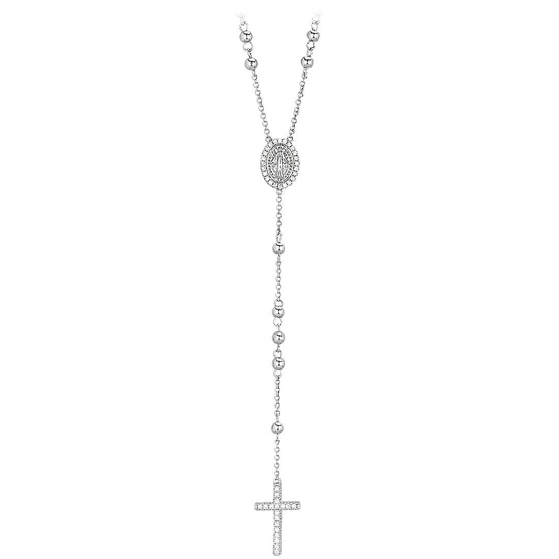 Light Gray COLLANA ROSARIO DONNA MABINA 553039