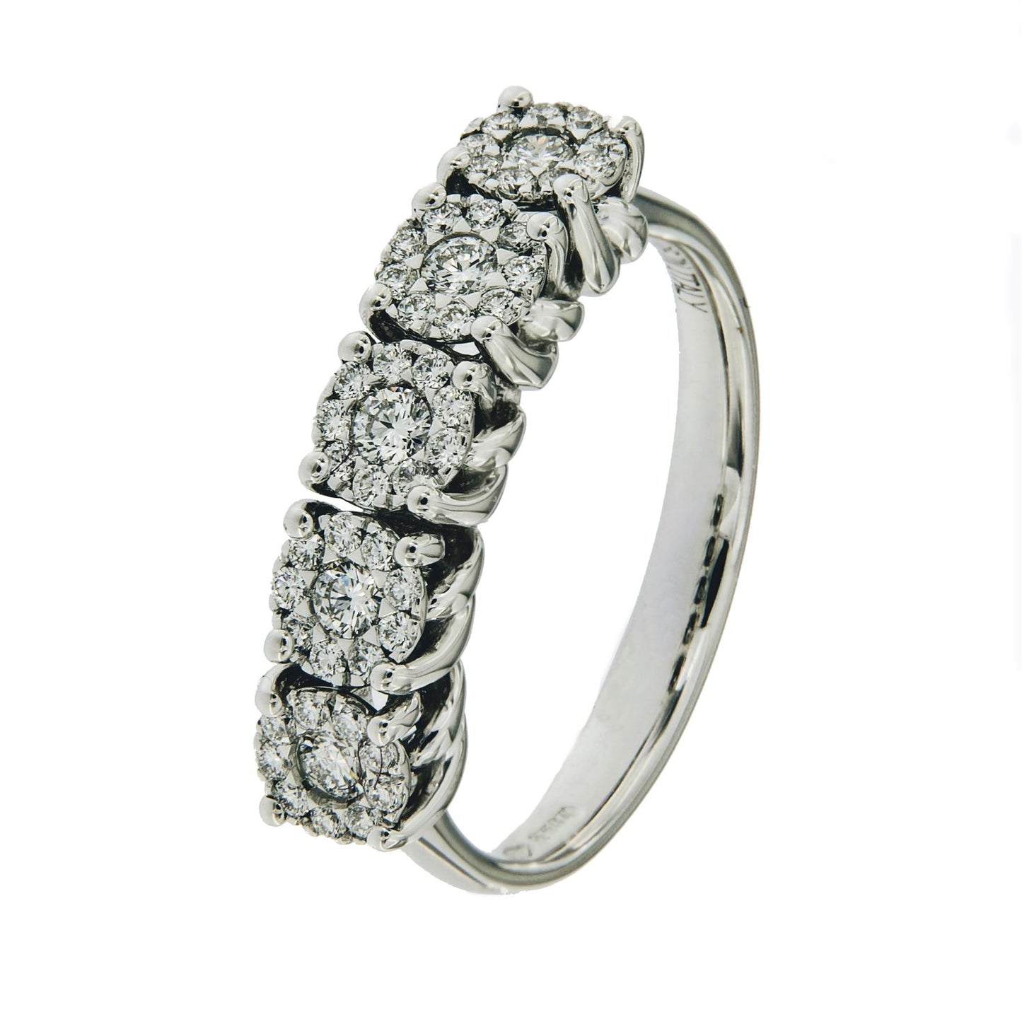 Gray ANELLO RECARLO NODO D'AMORE IN ORO E DIAMANTI R04MZ277/050