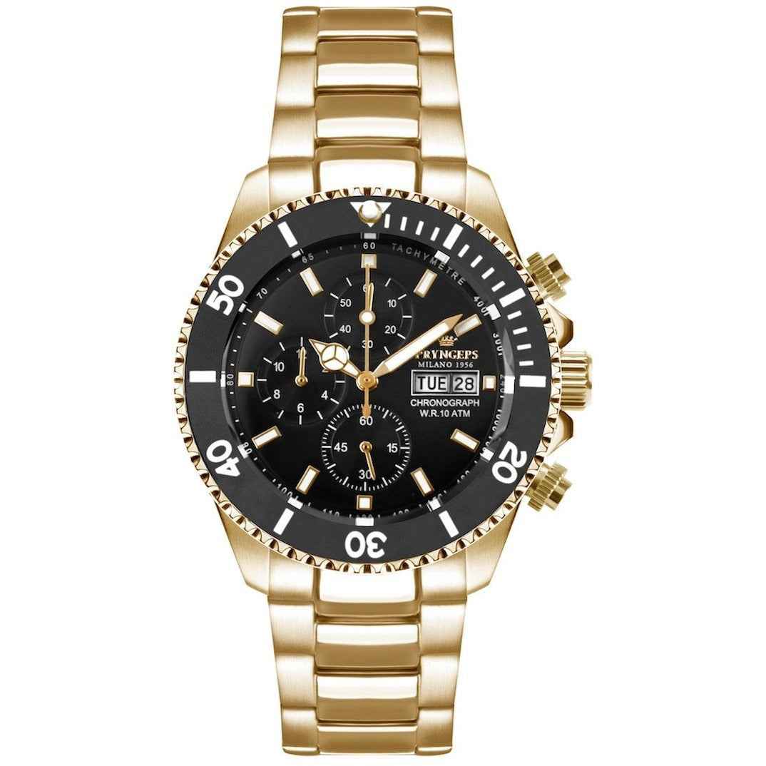 OROLOGIO PRYNGEPS CR636/L CHRONO SUB 100 MT PROFESSIONAL MEDITERRANEO