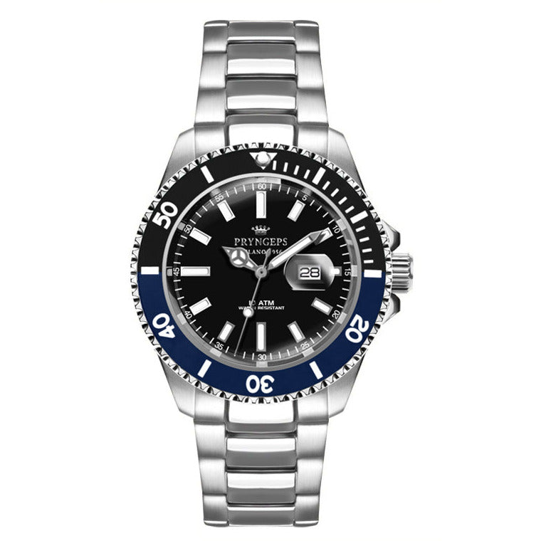 OROLOGIO PRYNGEPS A1097 QUARTZ SUB 100 MT PROFESSIONAL MEDITERRANEO