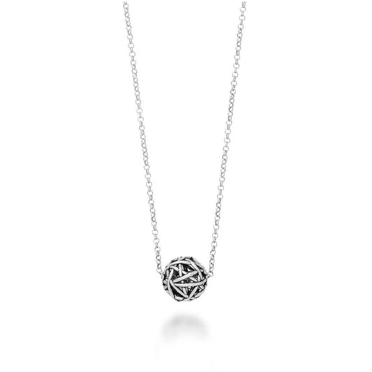 COLLANA BOULE INTRECCI  11596 GIOVANNI RASPINI