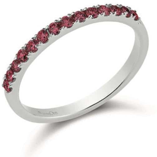 Light Gray Anello Fedina DonnaOro in oro con rubino DHAV9341