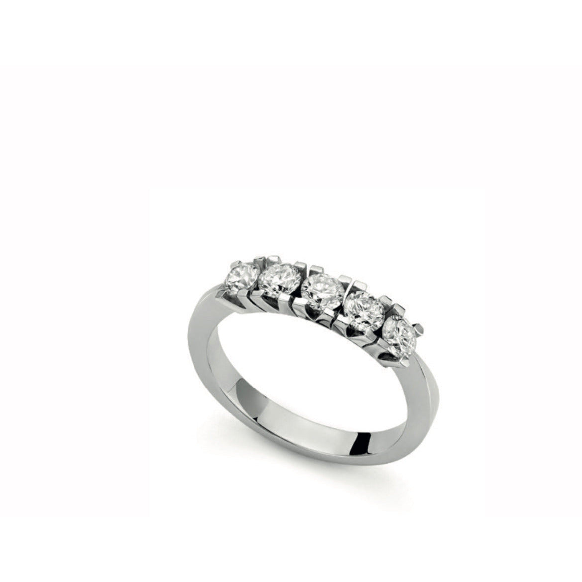 Light Gray Anello Veretta con diamanti DKAV8900.021 DonnaOro
