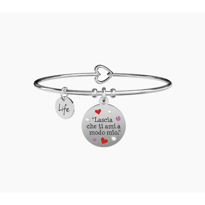 Bracciale Kidult donna lascia che ti ami… G. FLAUBERT 731889