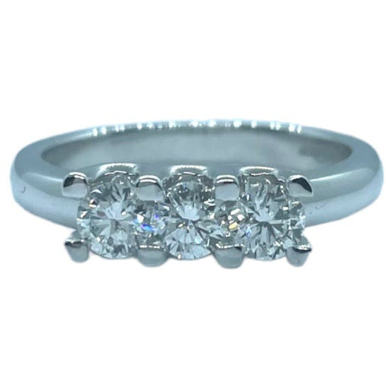 ANELLO TRILOGY IN ORO BIANCO E DIAMANTI GIORGIO VISCONTI AB12348D