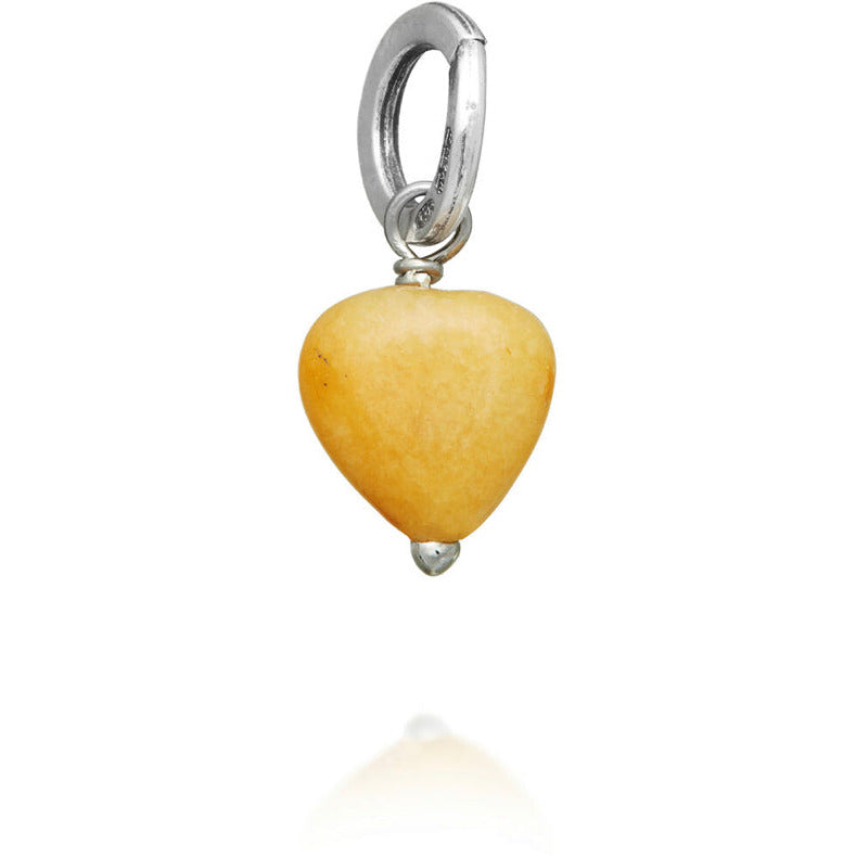 CHARMS CUORE AVVENTURINA GIALLA 11622 GIOVANNI RASPINI