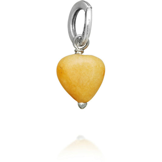 CHARMS CUORE AVVENTURINA GIALLA 11622 GIOVANNI RASPINI