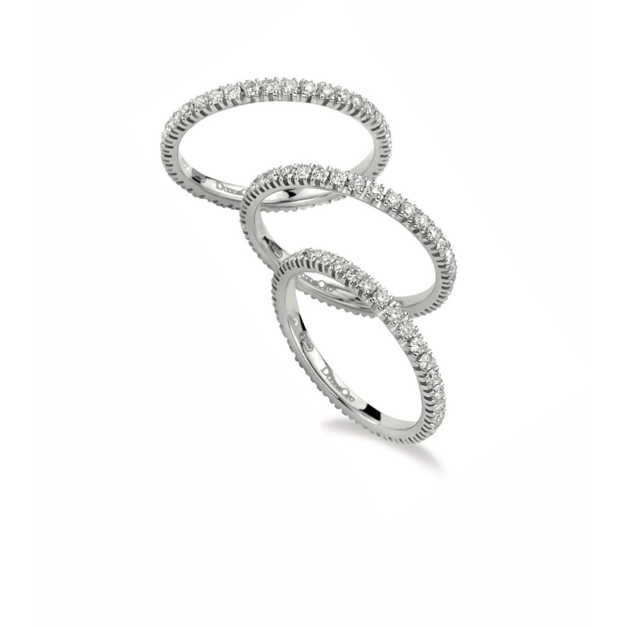 Gray Anello girodito con diamanti DKAV7626.100 DonnaOro