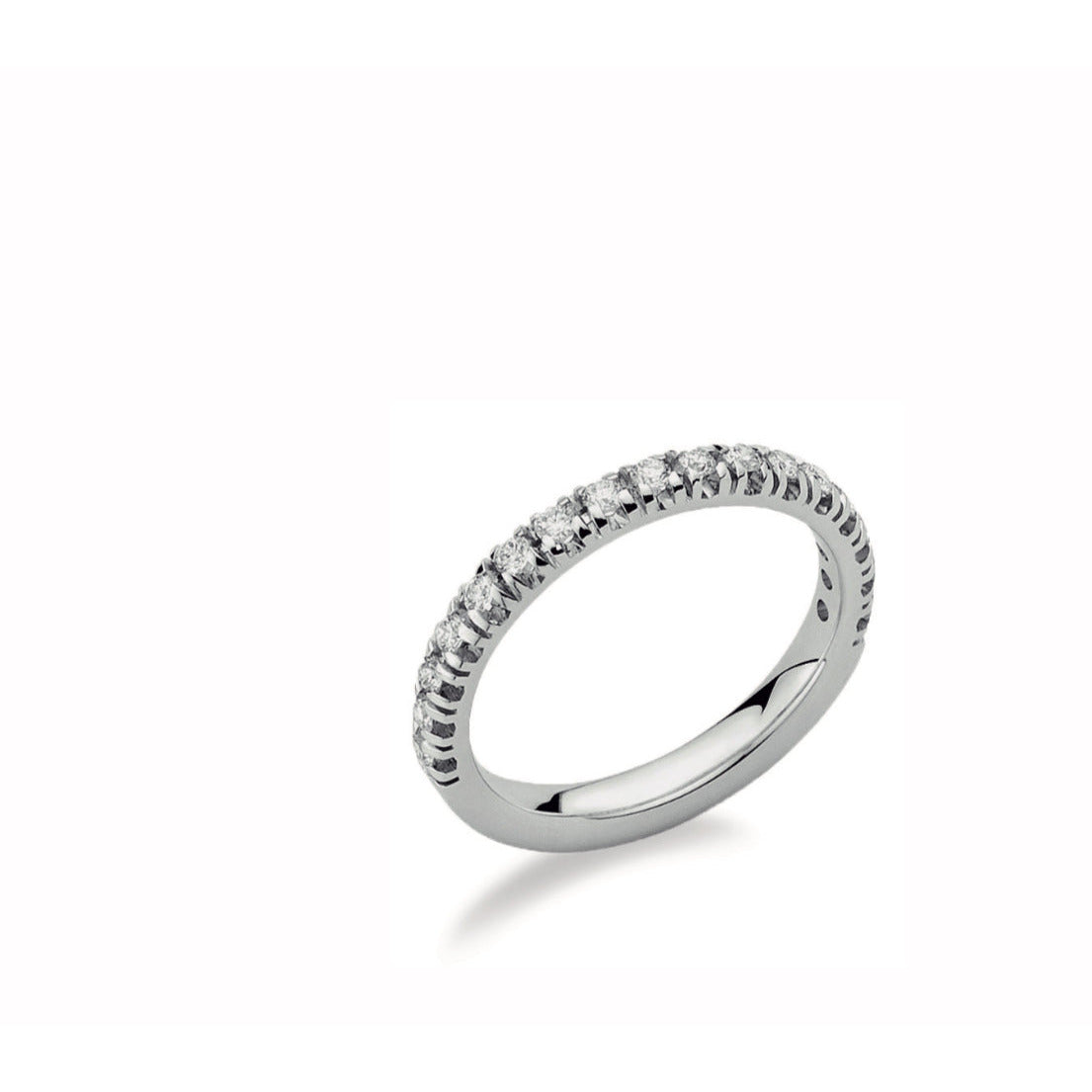 Light Gray Anello Veretta con diamanti DKAV7731.028 DonnaOro