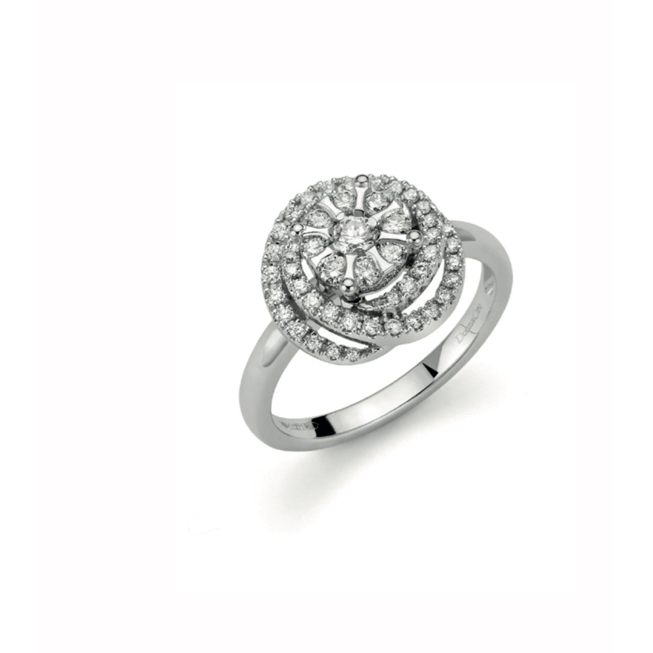 Gray Anello solitario con diamanti DFAF8949.060 DonnaOro