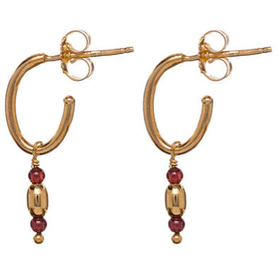 ORECCHINI ALISIA - BLAIR PENDANT AL3592-Oro-Granato