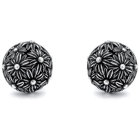 Light Gray ORECCHINI BOULE MARGHERITE 11601 GIOVANNI RASPINI