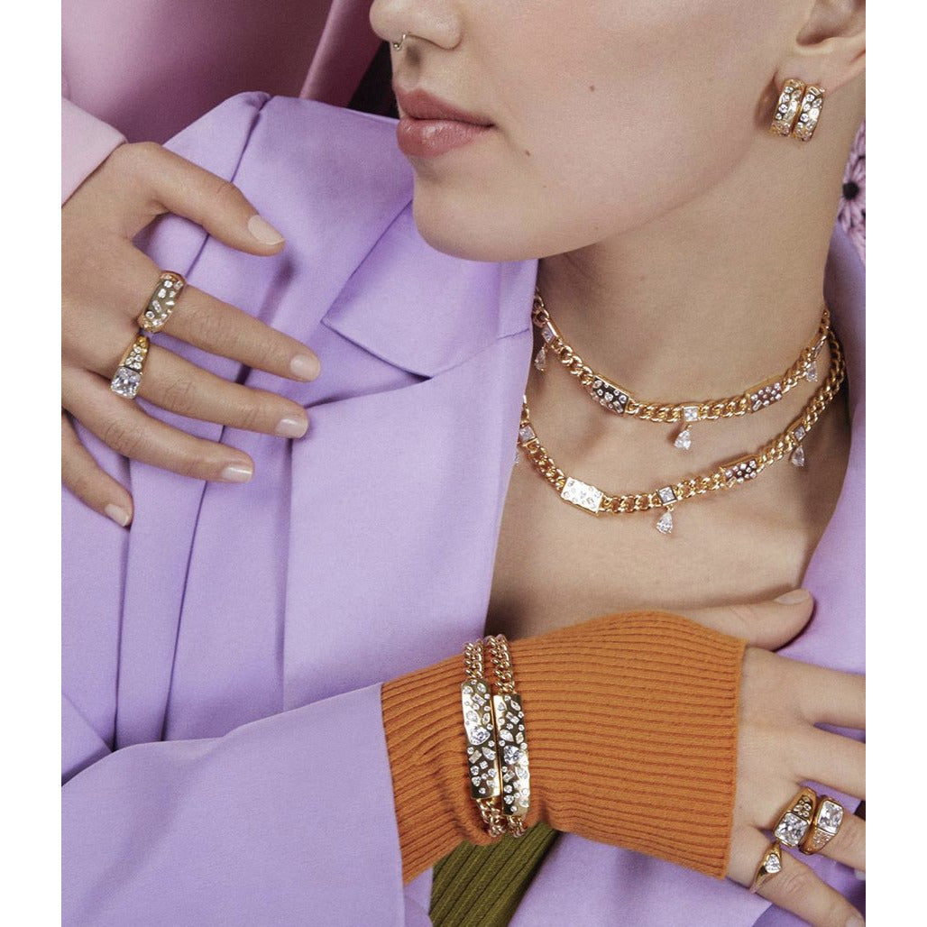 Rosy Brown ANELLO PIETRA BAGUETTE - RUE DES MILLE X BARBIE