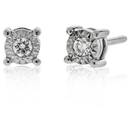 Light Gray Orecchini Donnaoro linea Stelle in oro e diamanti DHOL2372.004