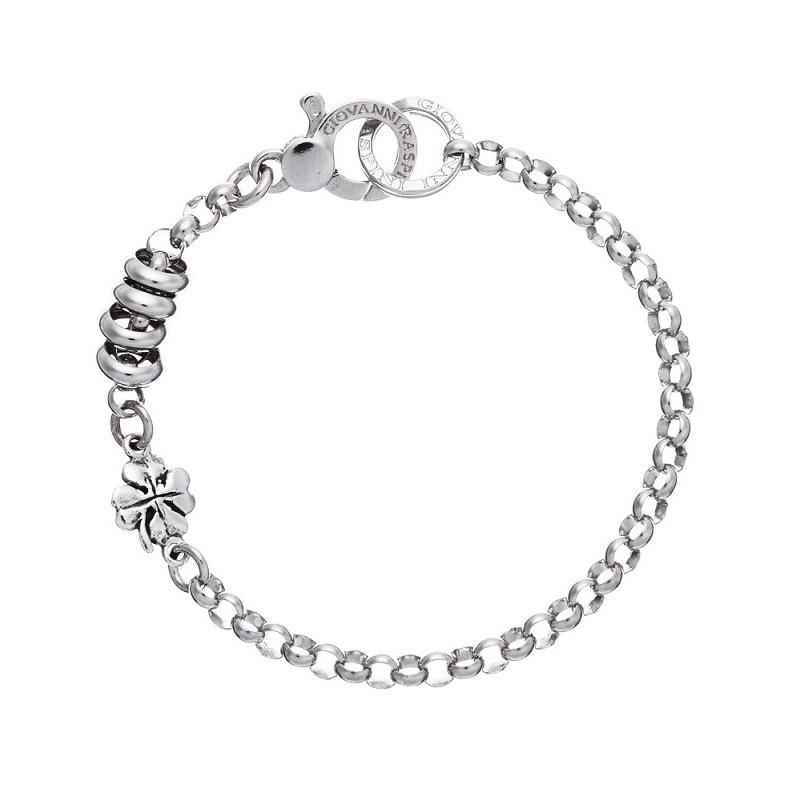 BRACCIALE ROULETTE QUADRIFOGLIO GIOVANNI RASPINI 09214