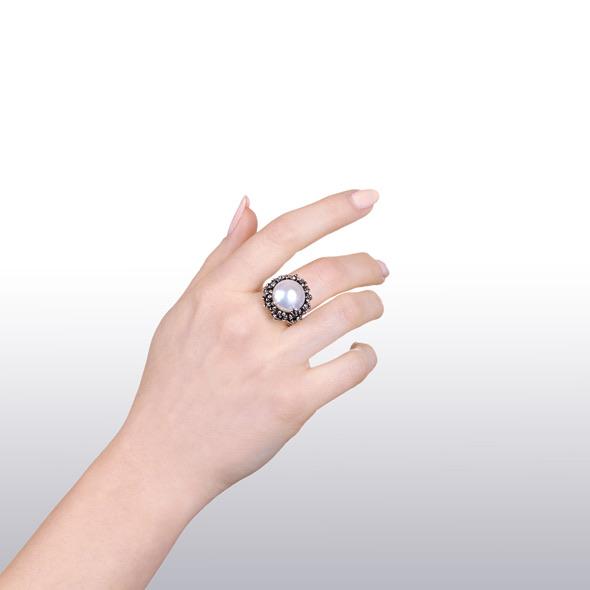 Light Gray ANELLO ANEMONE cod. 10563 Giovanni Raspini