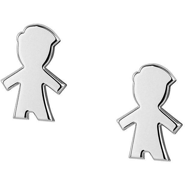 Light Gray Orecchini Donna Bimbo Gioielli Nomination Mon Amour Codice: 027220/027