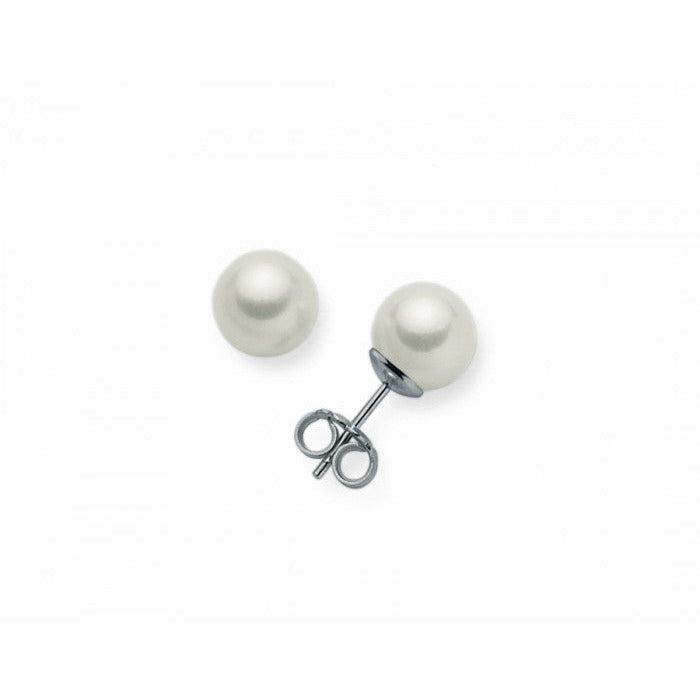 Light Gray Orecchini Perle Miluna - PPN859BM