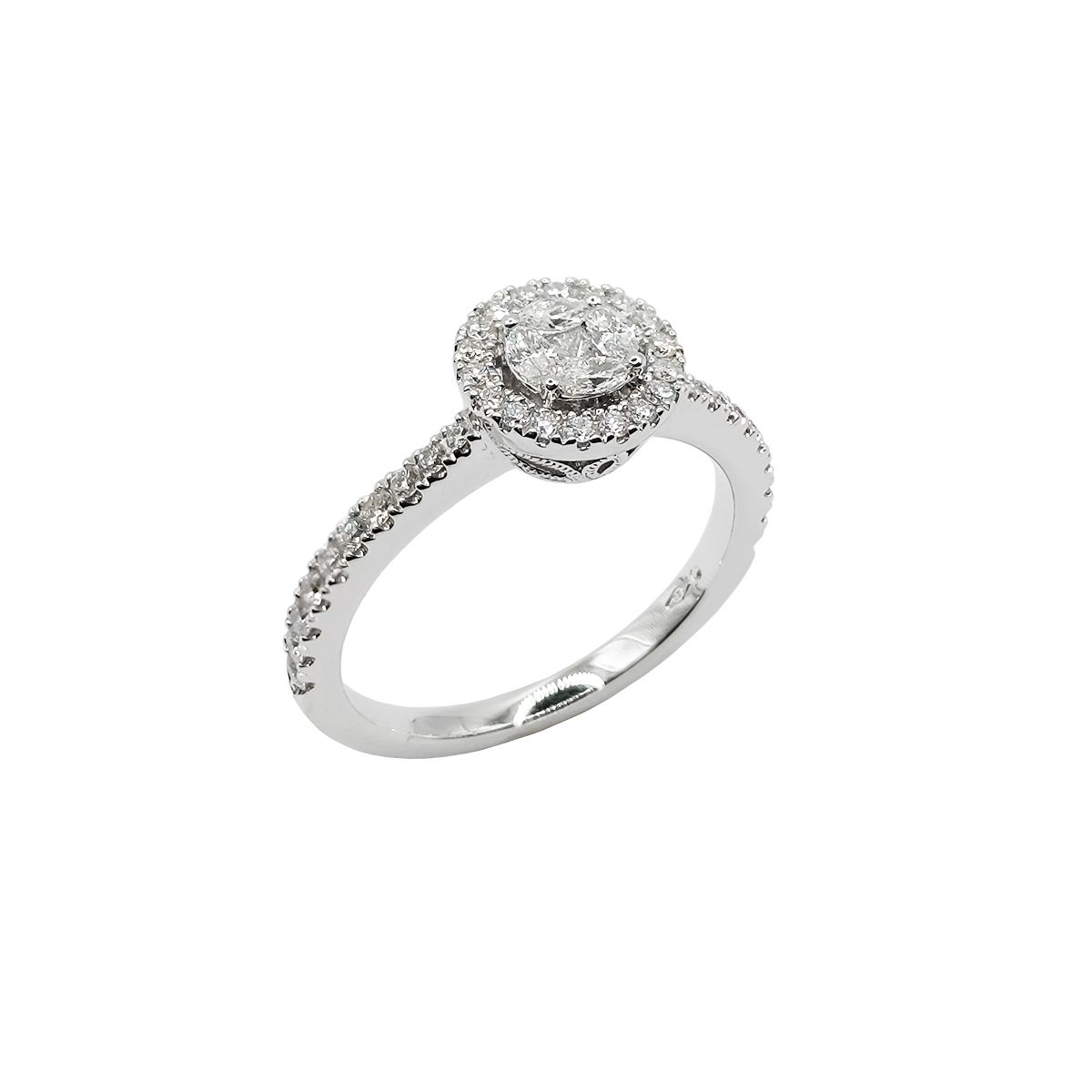 Anello  in oro con diamanti  Crivelli 035-VR26045