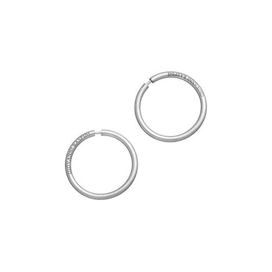 Orecchini cerchi invisibili  piccoli 11947 Giovanni Raspini