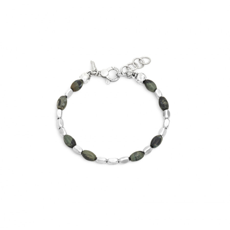 bracciale uomo seed diaspro africano 12406 Giovanni Raspini