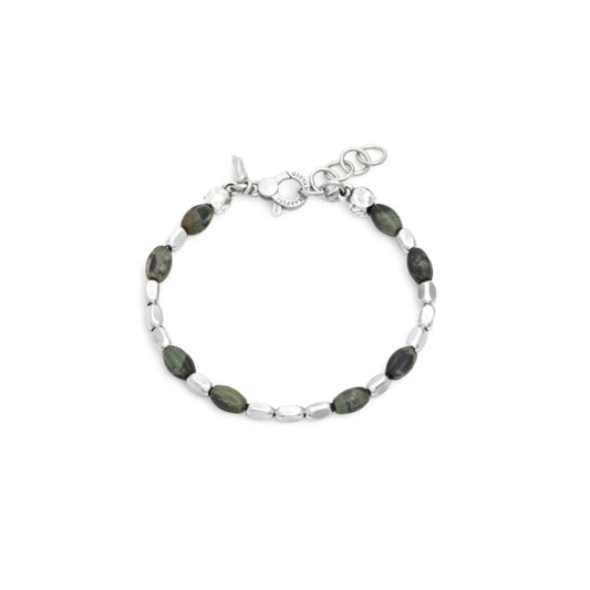 bracciale uomo seed diaspro africano 12406 Giovanni Raspini
