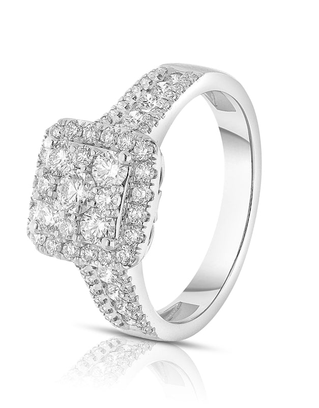 Anello Giorgio Visconti Donna - in Oro Bianco ABX17681