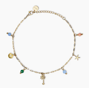 Hai aggiunto Cavigliera Kidult Style in acciaio dorato con charms estivi 831269 al tuo carrello.
