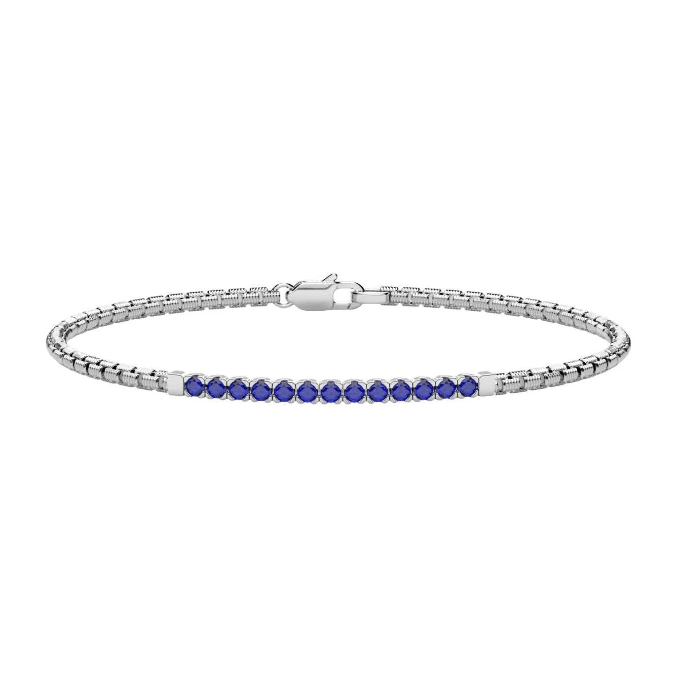 Bracelet Zancan pour homme en argent 925 - Esb381-bl