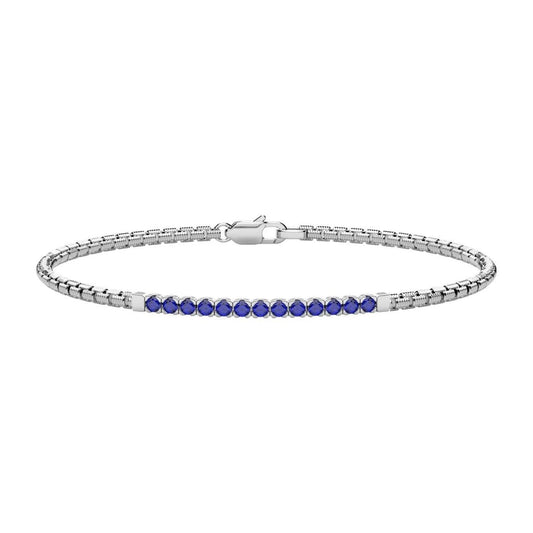 Bracciale uomo gioielli Zancan in argento 925 - Esb381-bl