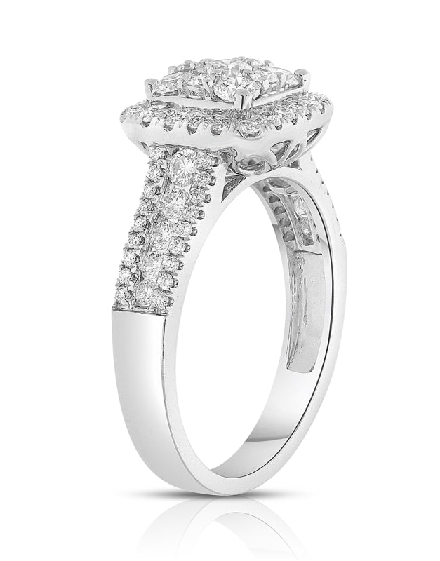 Anello Giorgio Visconti Donna - in Oro Bianco ABX17681