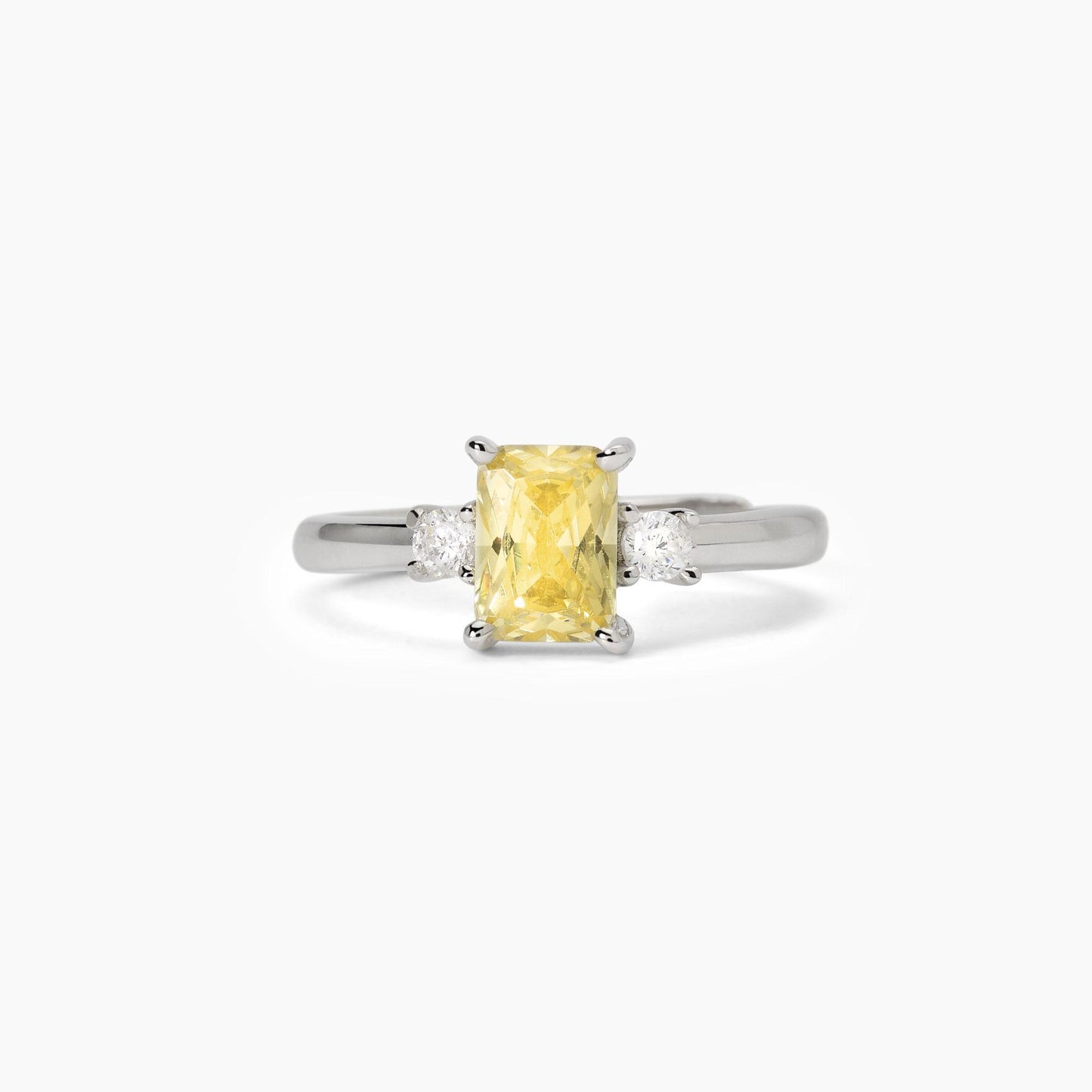 Anello in argento con zircone Lemon BATTITO MABINA 523361